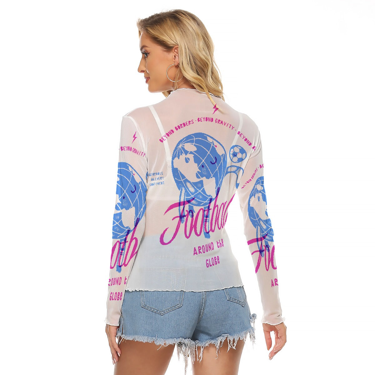 All-Over Print Women's Mesh T-shirt