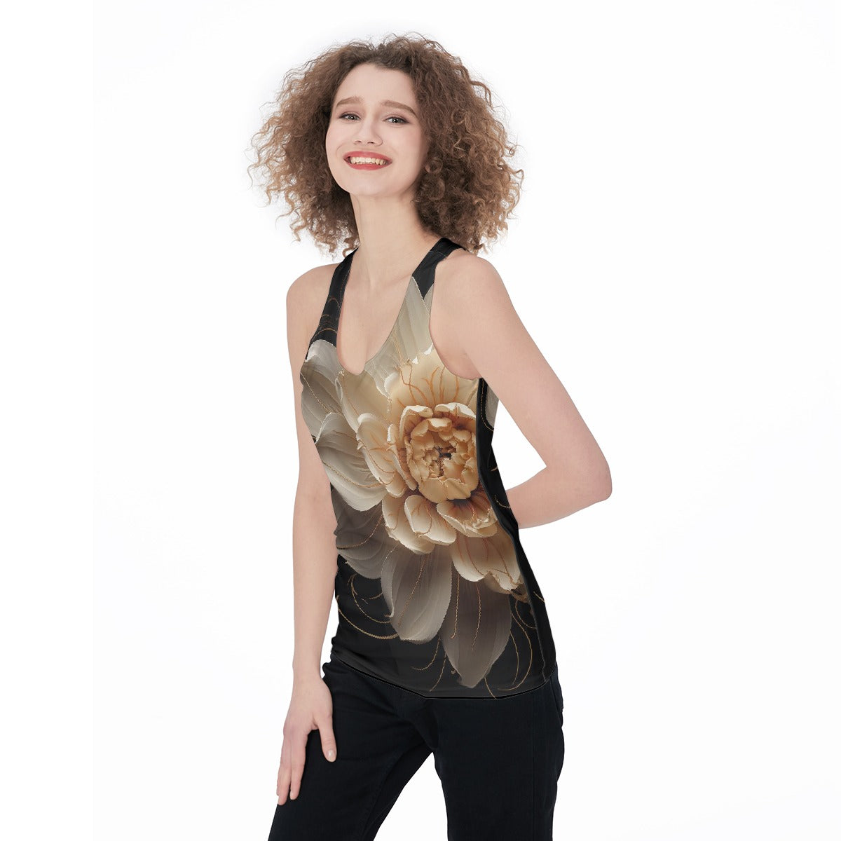 All-Over Print Women's Racerback Tank Top
