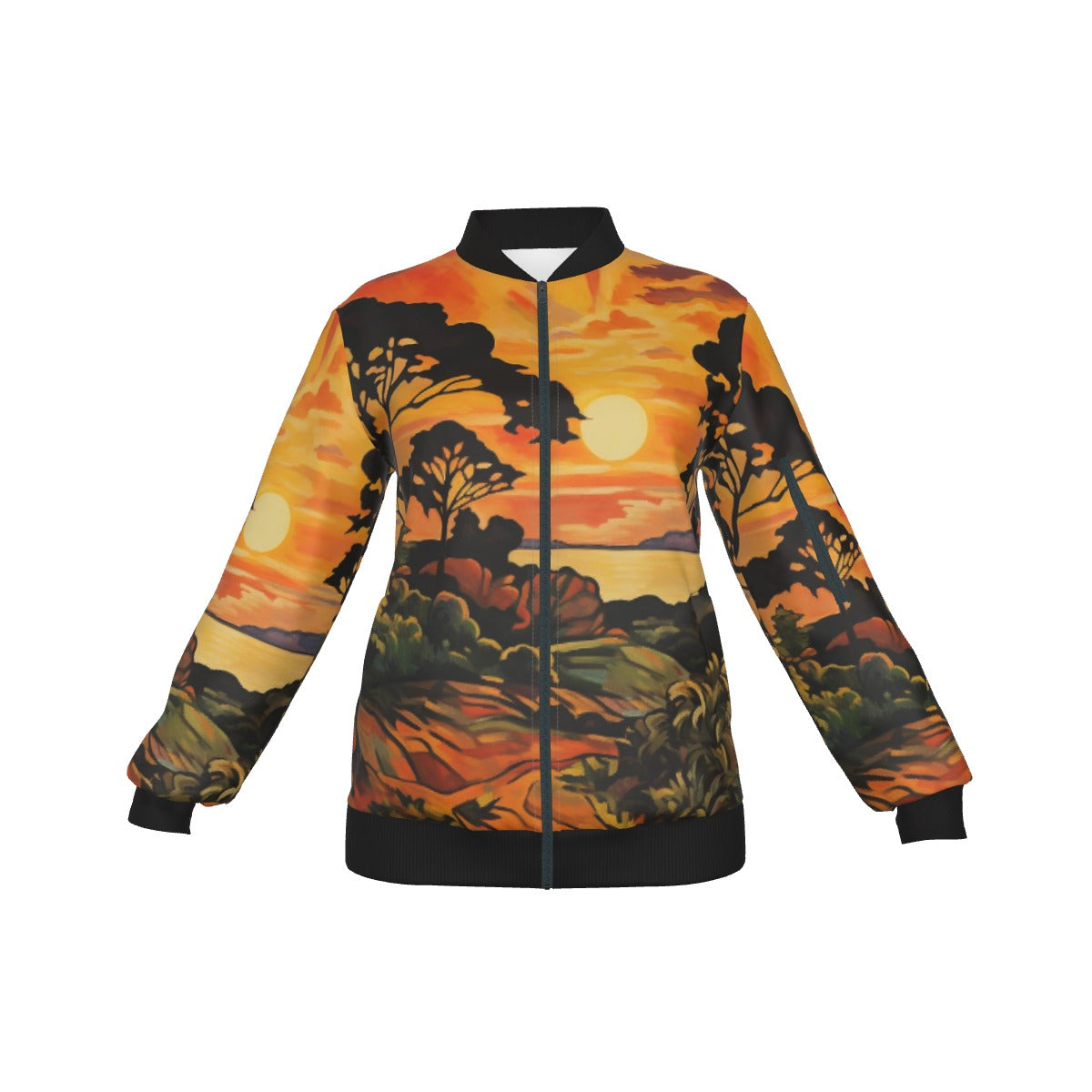 All-Over Print Women's Jacket