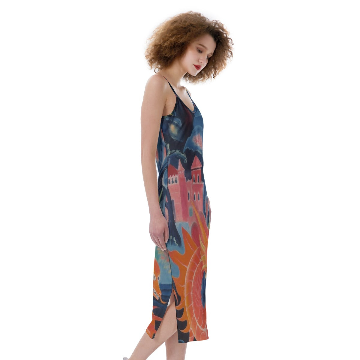 All-Over Print Women's Cami Dress