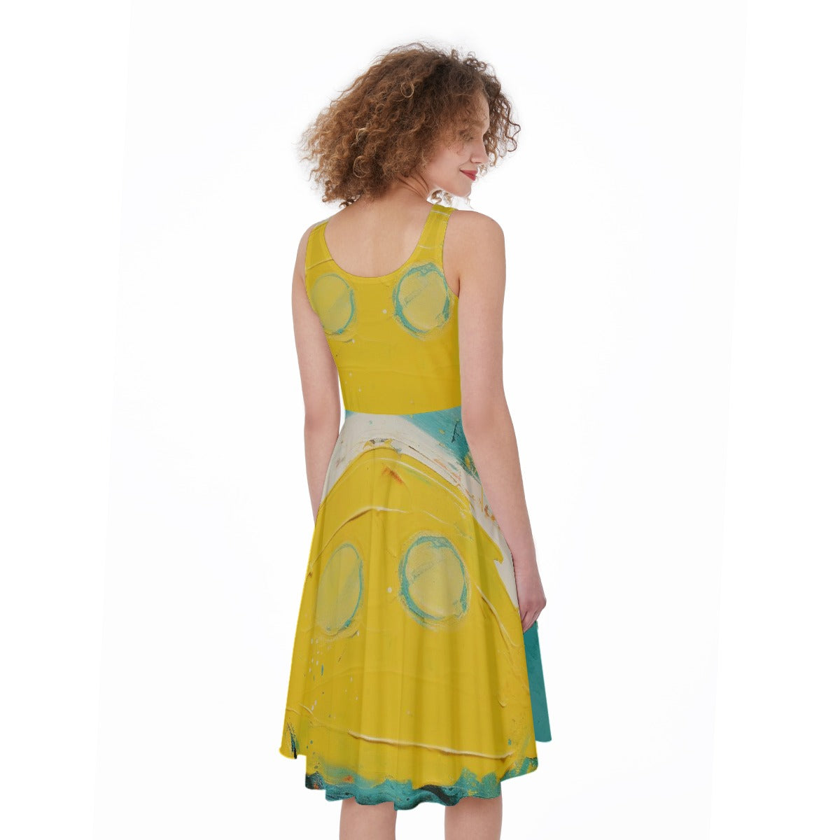 All-Over Print Women's Sleeveless Dress