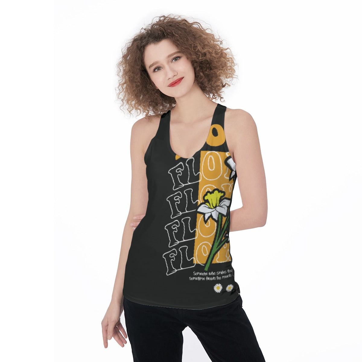 All-Over Print Women's Racerback Tank Top