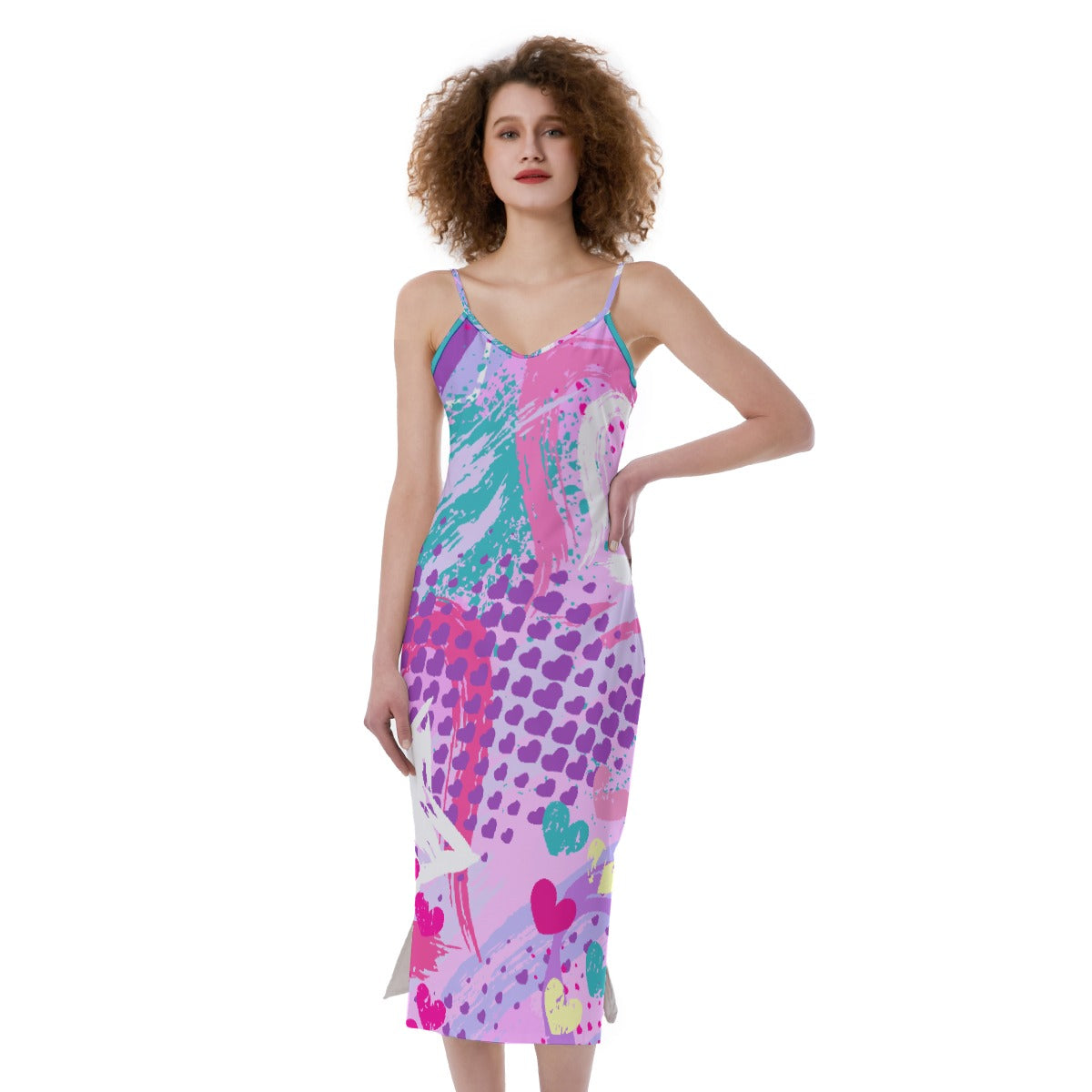 All-Over Print Women's Cami Dress