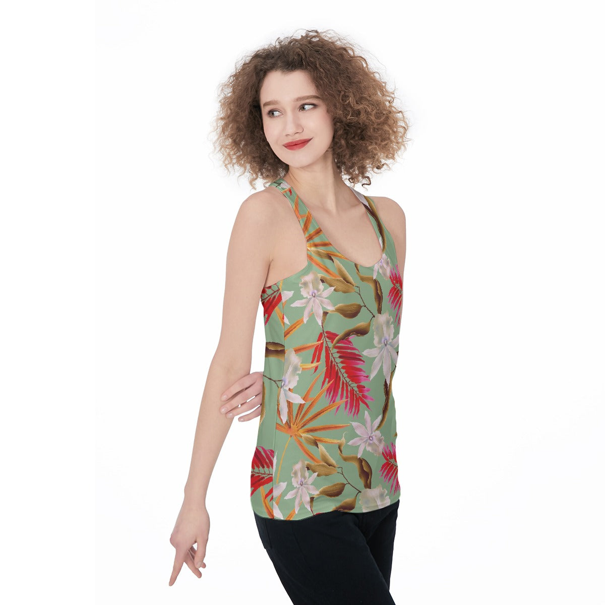 All-Over Print Women's Racerback Tank Top
