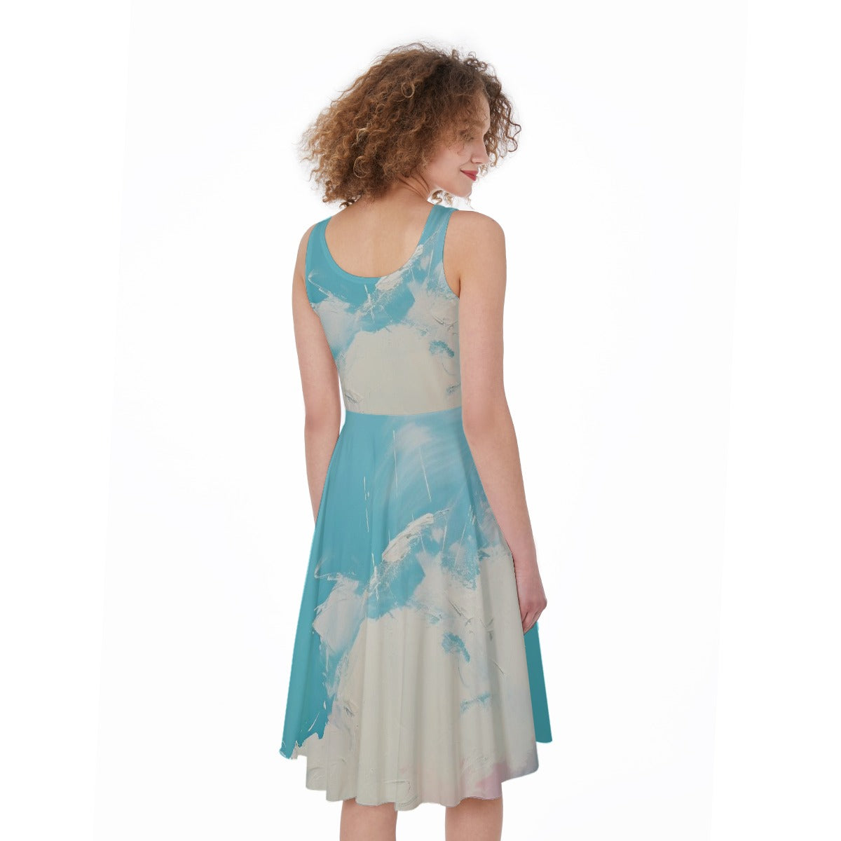 All-Over Print Women's Sleeveless Dress