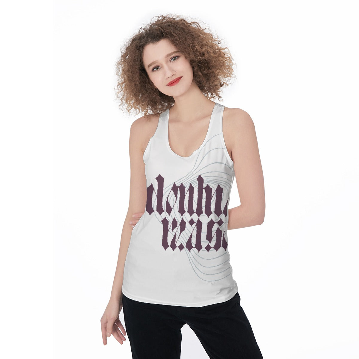 All-Over Print Women's Racerback Tank Top
