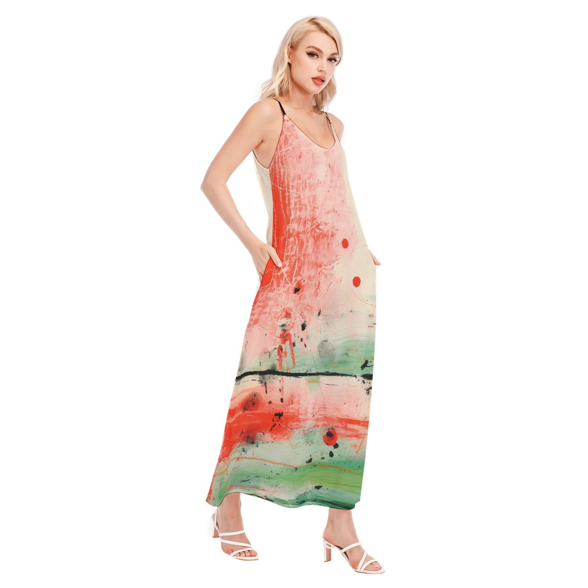 All-Over Print Women's Sling Dress