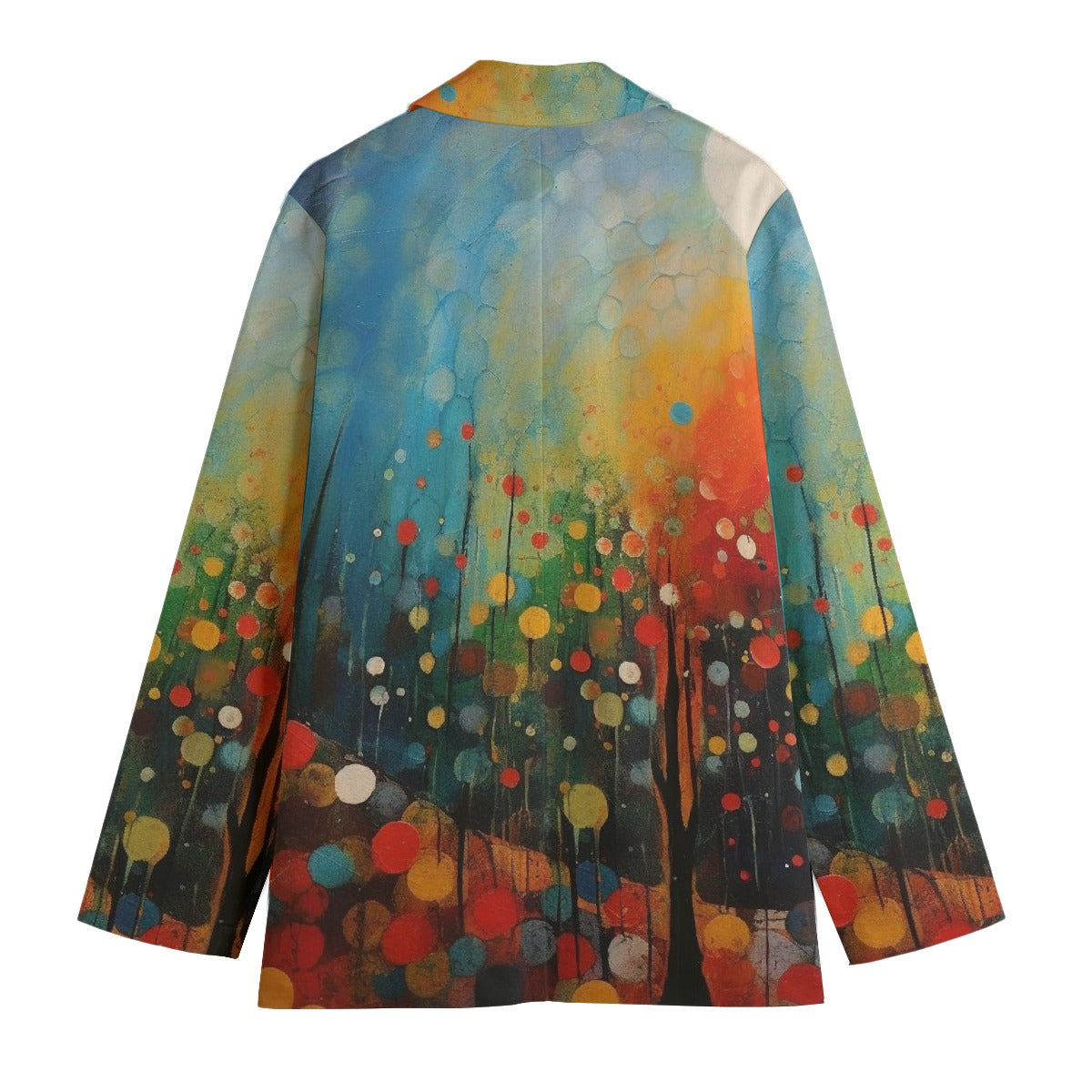 All-Over Print Women's Leisure Blazer