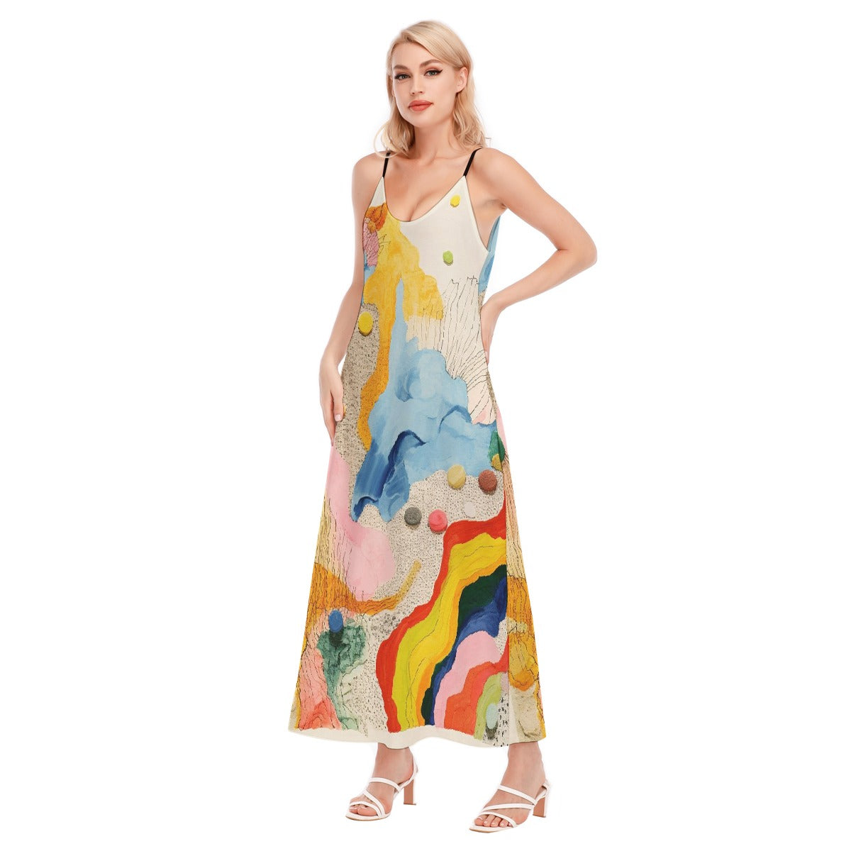 All-Over Print Women's Sling Dress