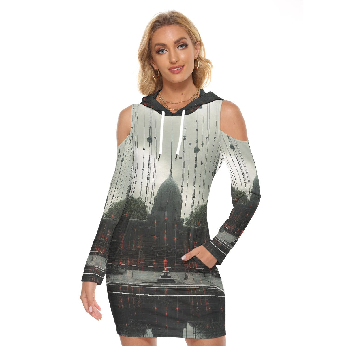 All-Over Print Women's Tight Dress