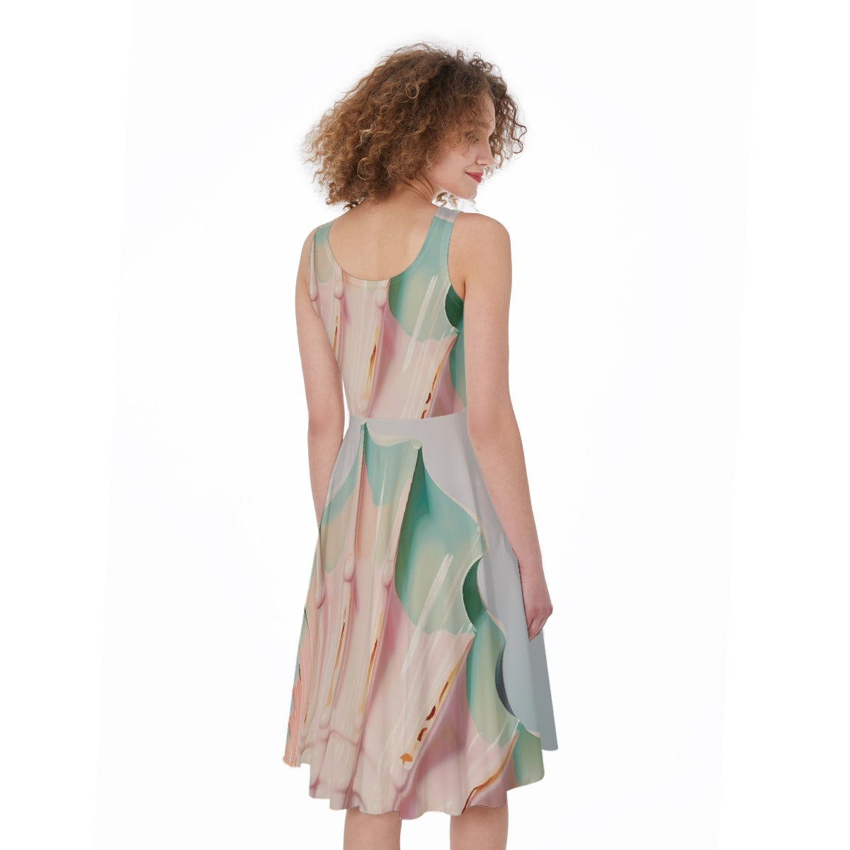 All-Over Print Women's Sleeveless Dress