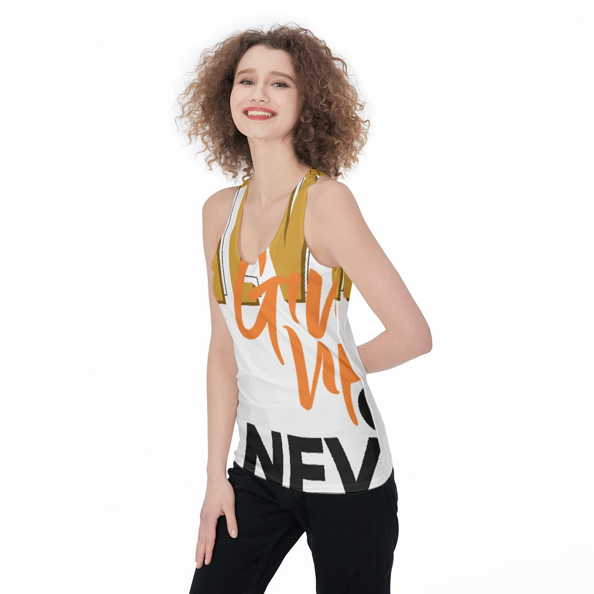 All-Over Print Women's Racerback Tank Top