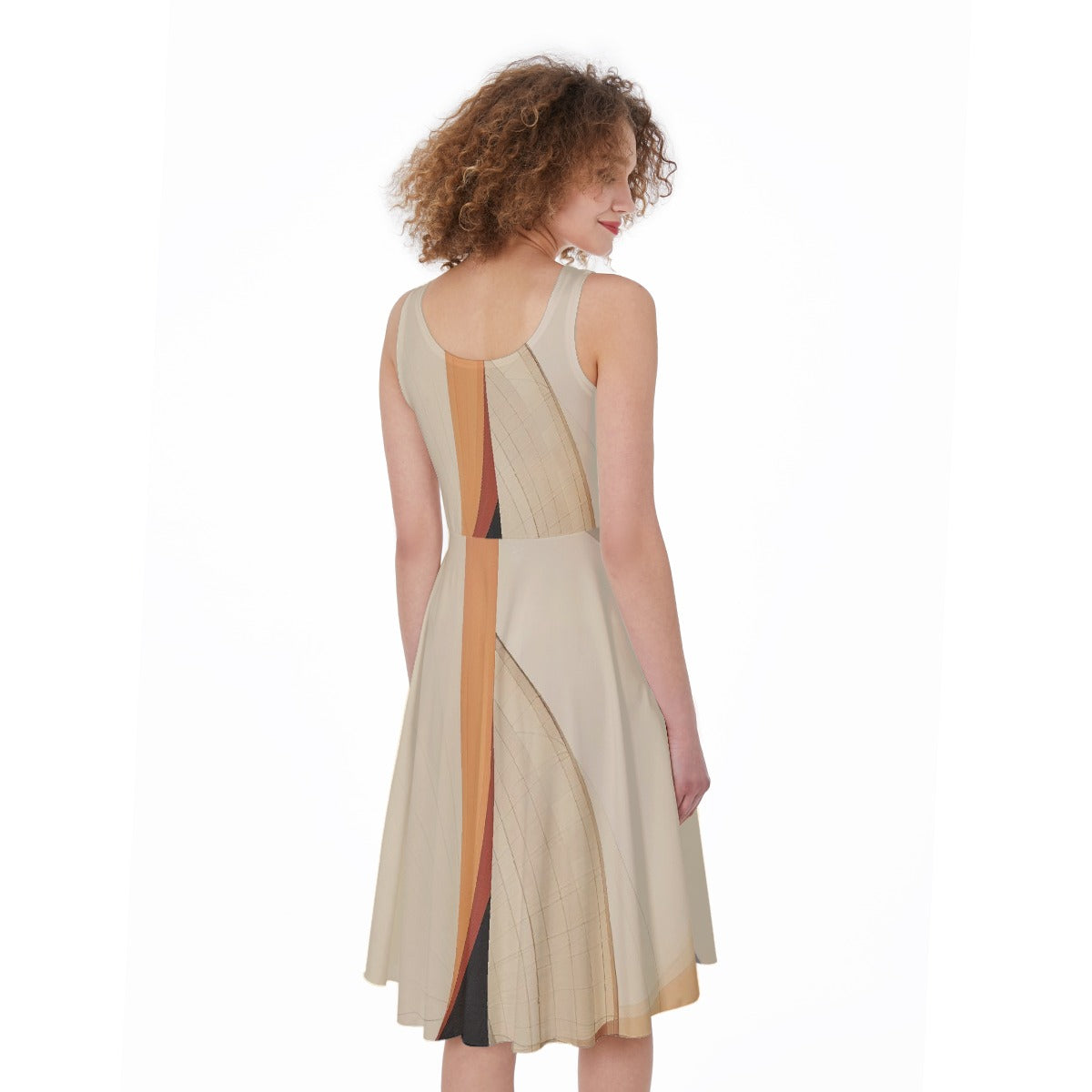 All-Over Print Women's Sleeveless Dress