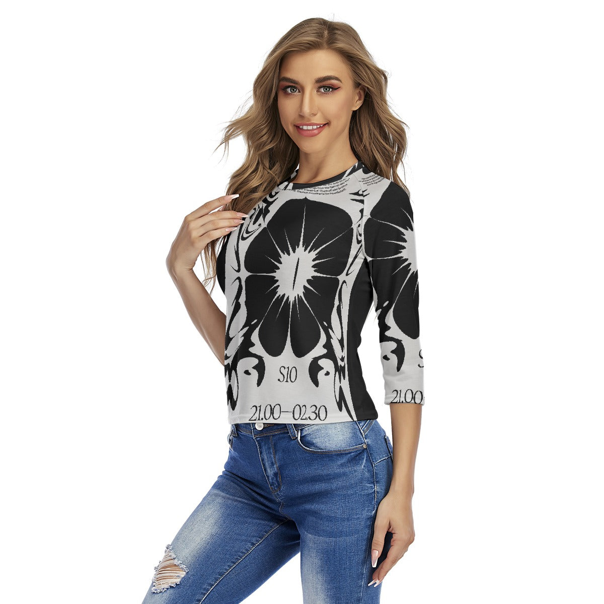All-Over Print Women's Raglan Sleeves T-shirts