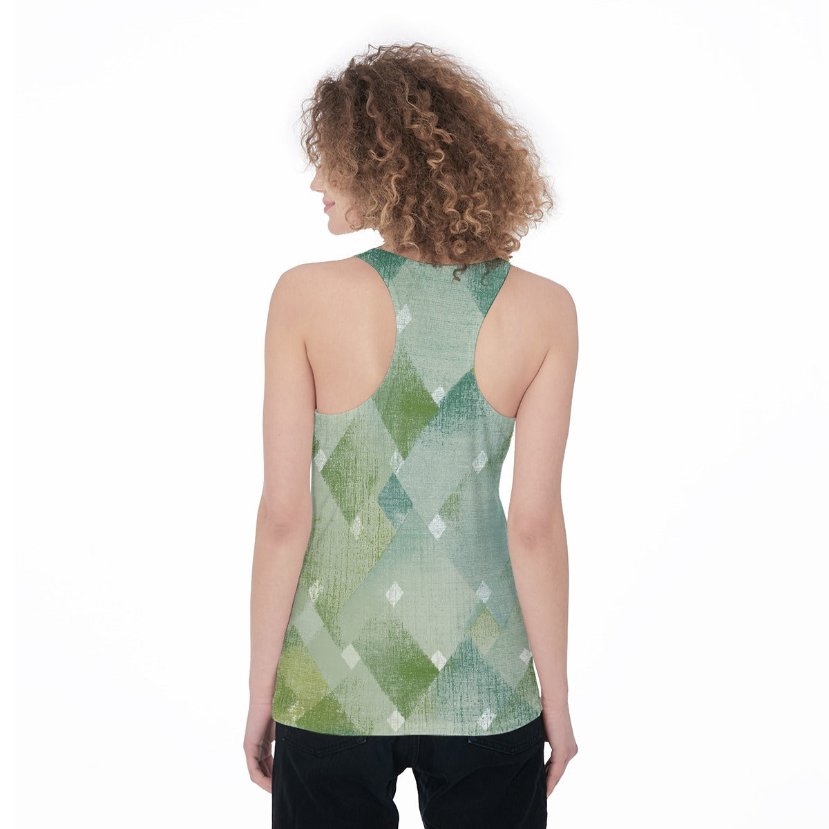 All-Over Print Women's Racerback Tank Top