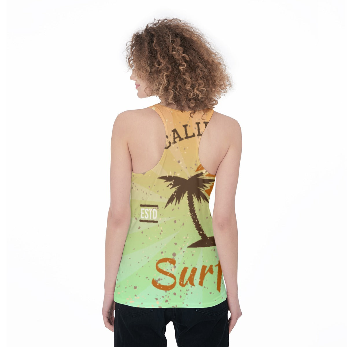 All-Over Print Women's Racerback Tank Top