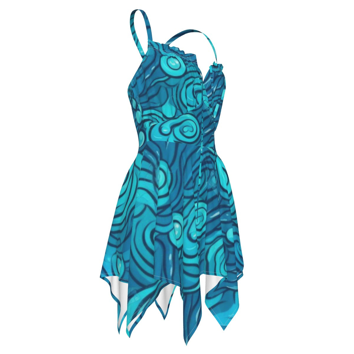 All-Over Print Women's Slip Dress