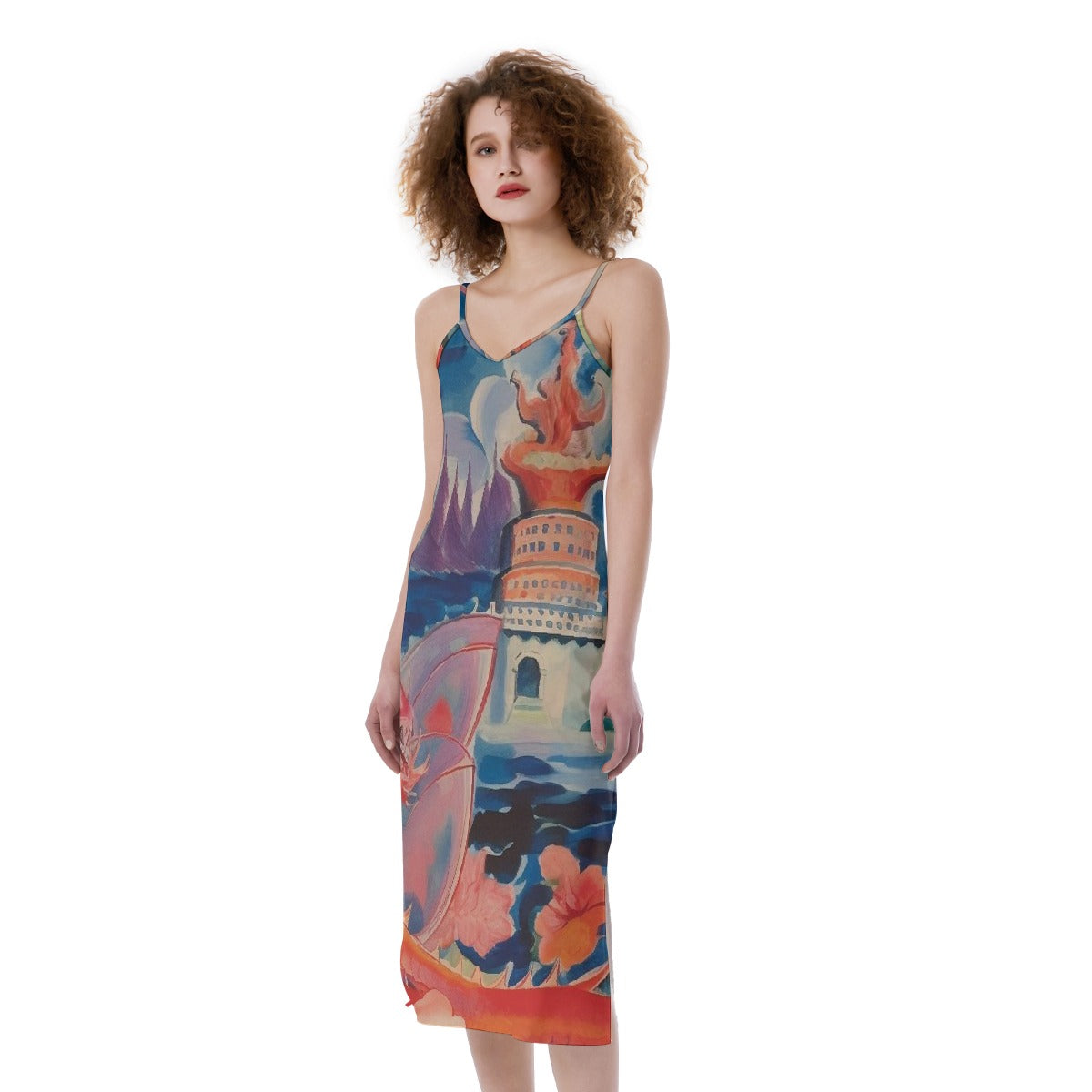 All-Over Print Women's Cami Dress