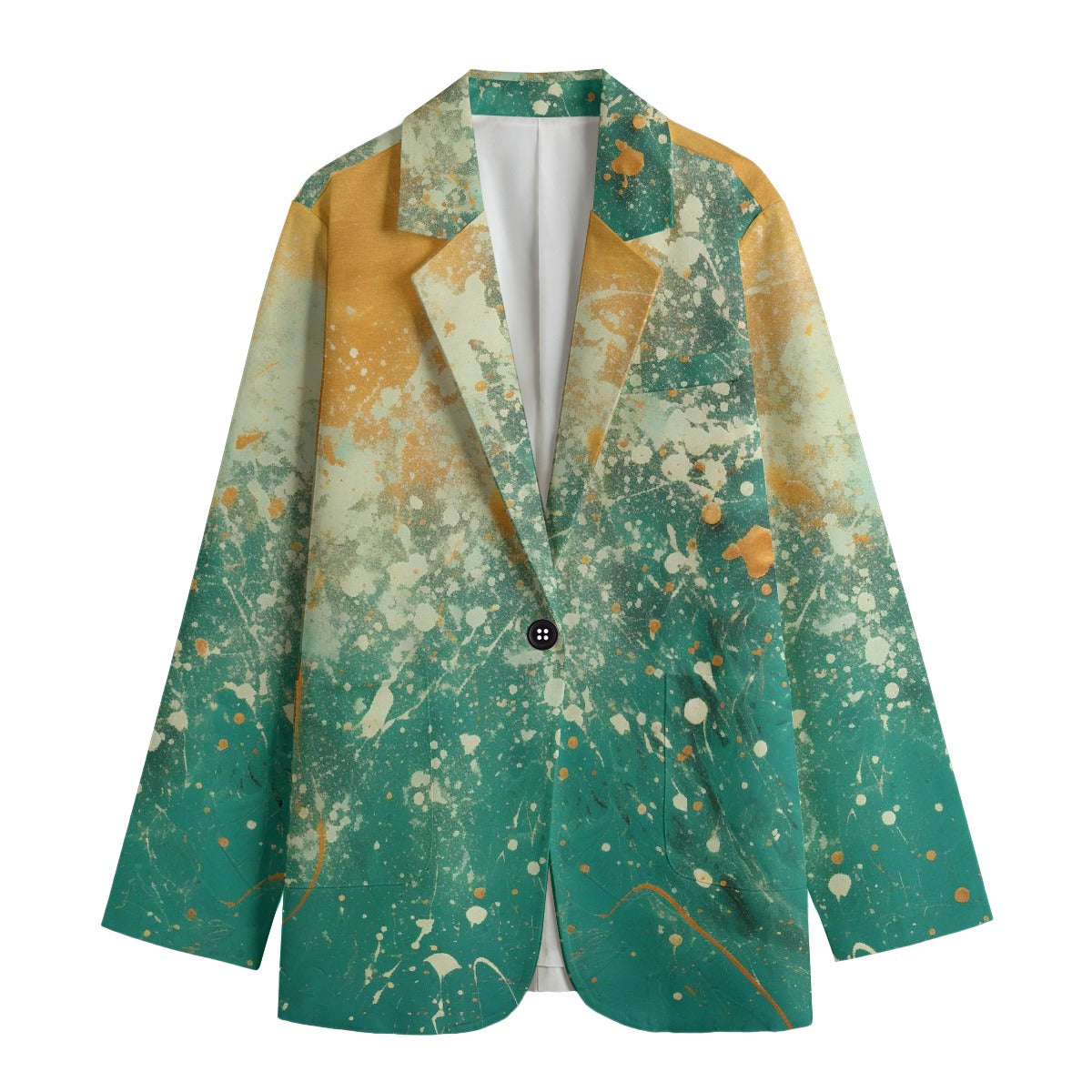 All-Over Print Women's Leisure Blazer