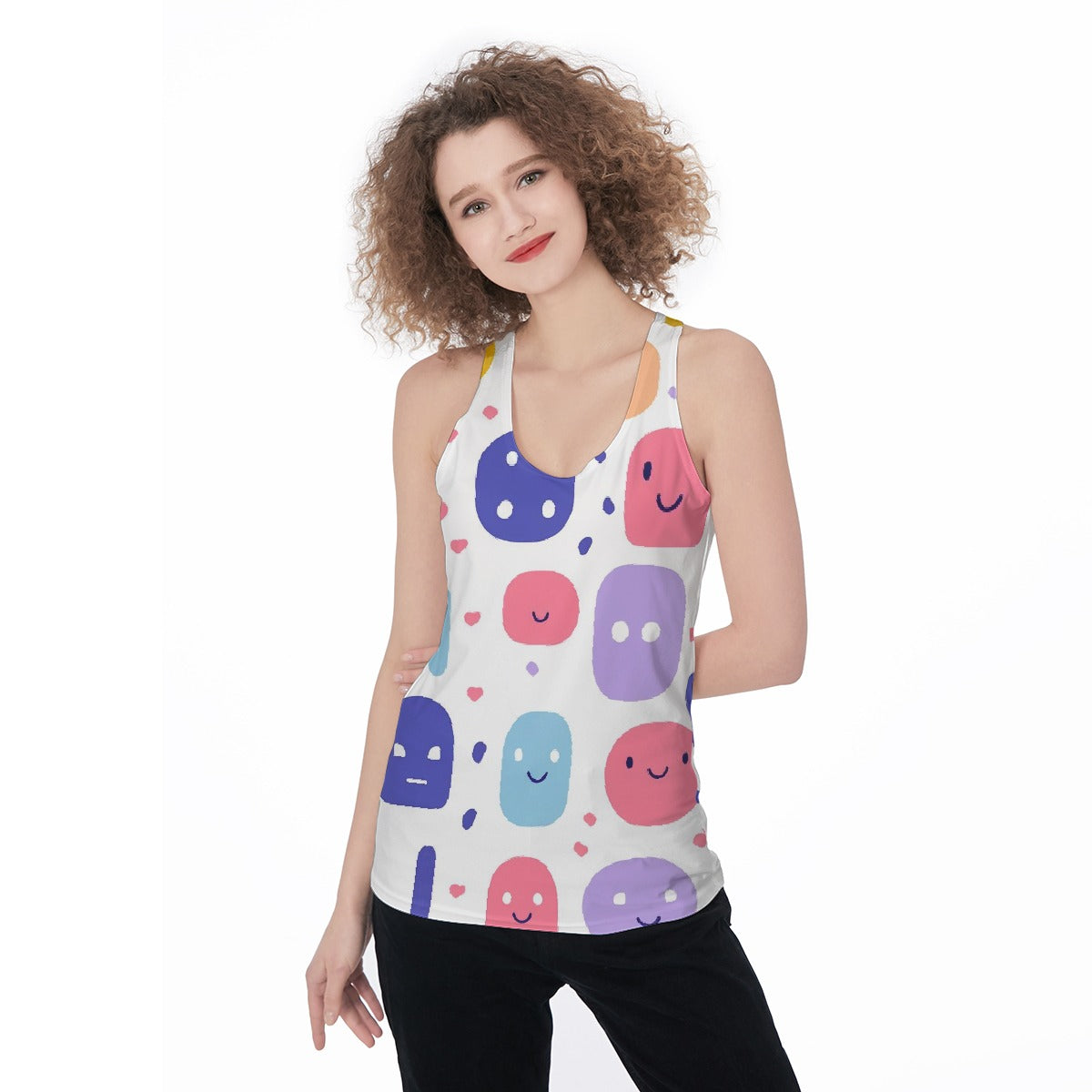 All-Over Print Women's Racerback Tank Top