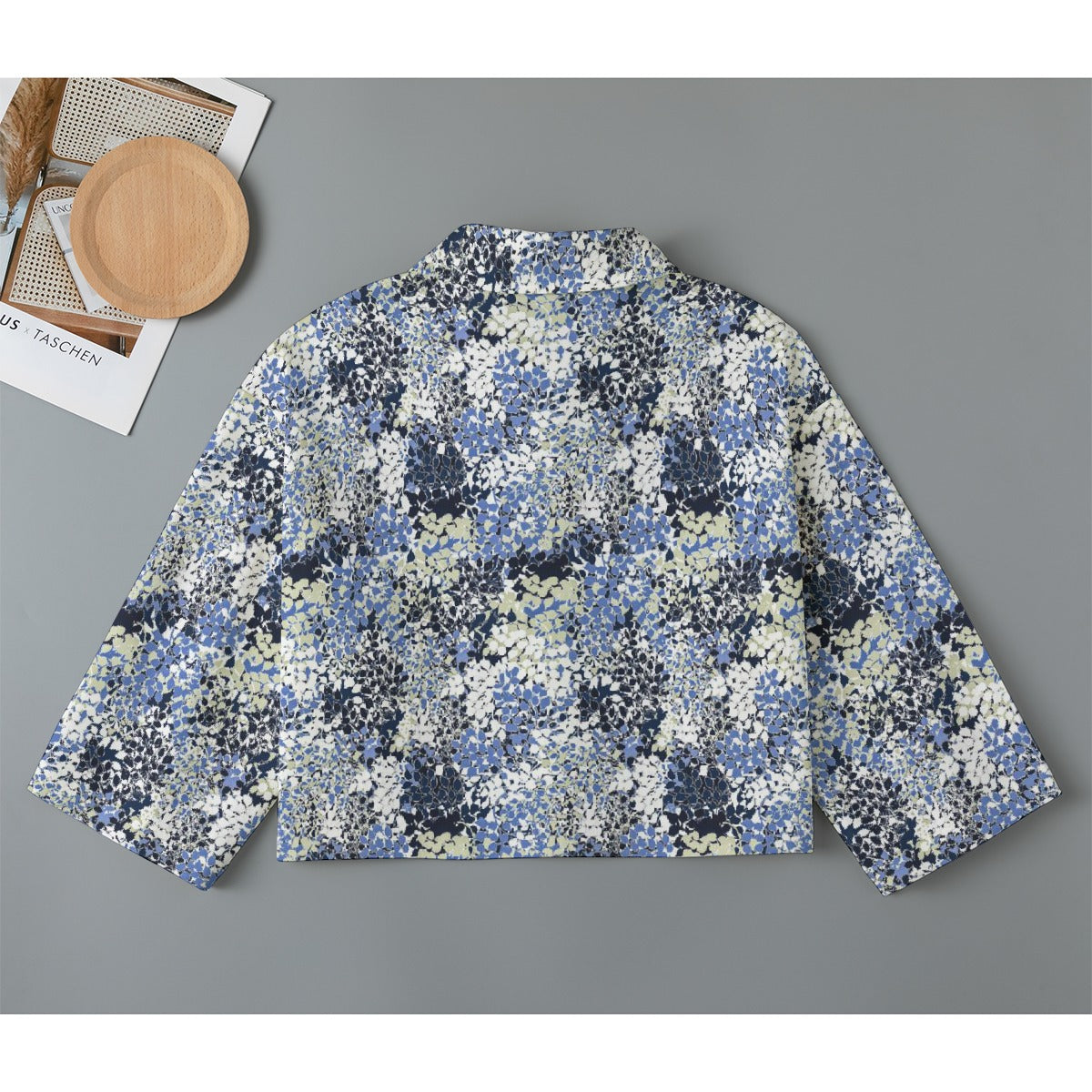 All-Over Print Women's Cropped Jacket | 245GSM Cotton
