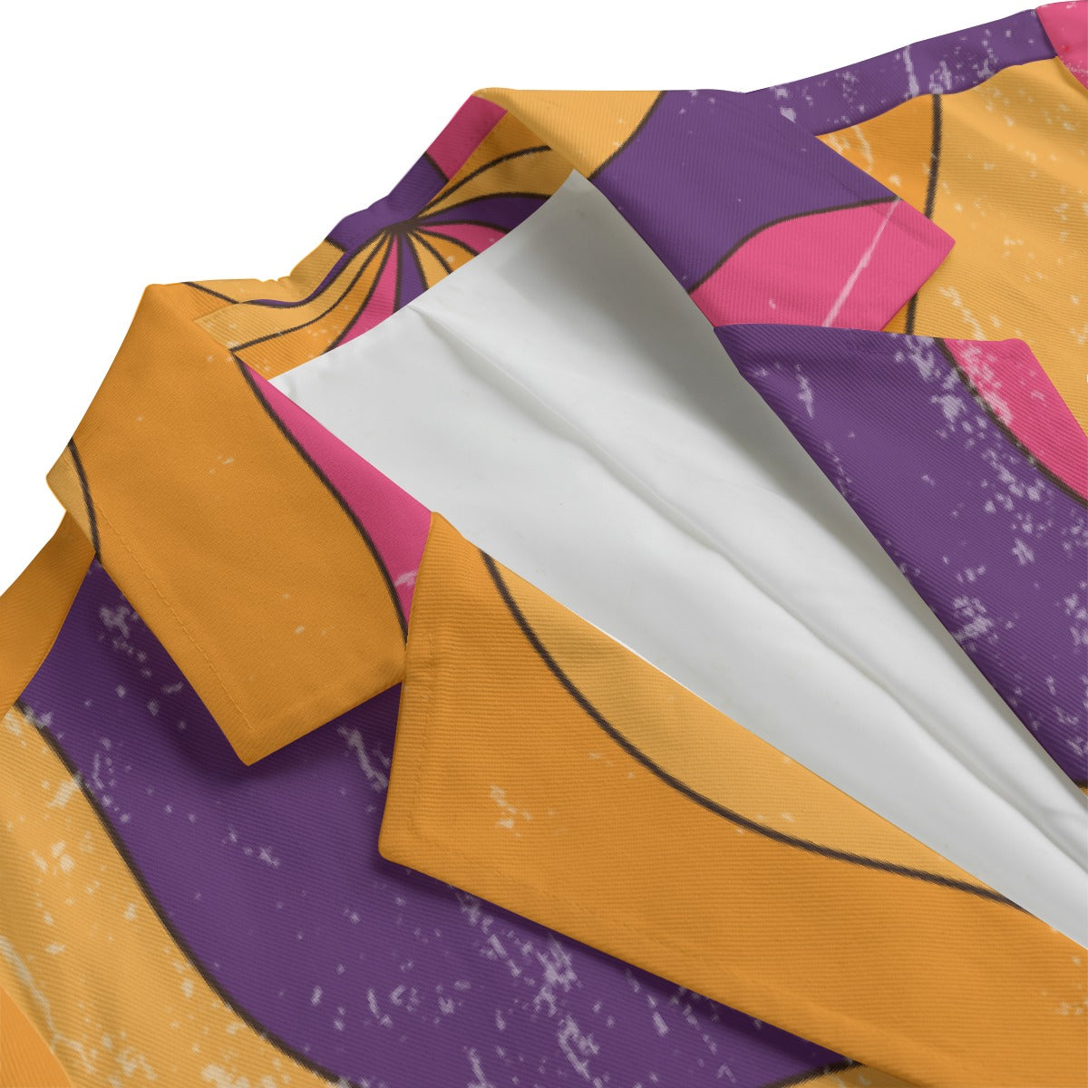 All-Over Print Women's Leisure Blazer