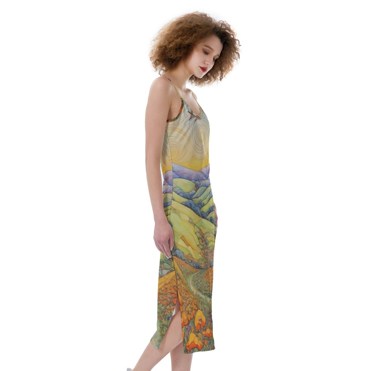 All-Over Print Women's Cami Dress