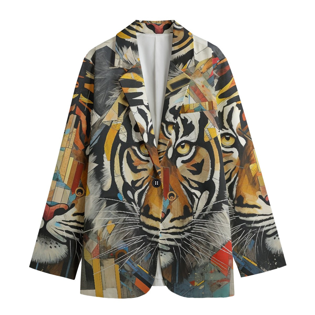 All-Over Print Women's Leisure Blazer