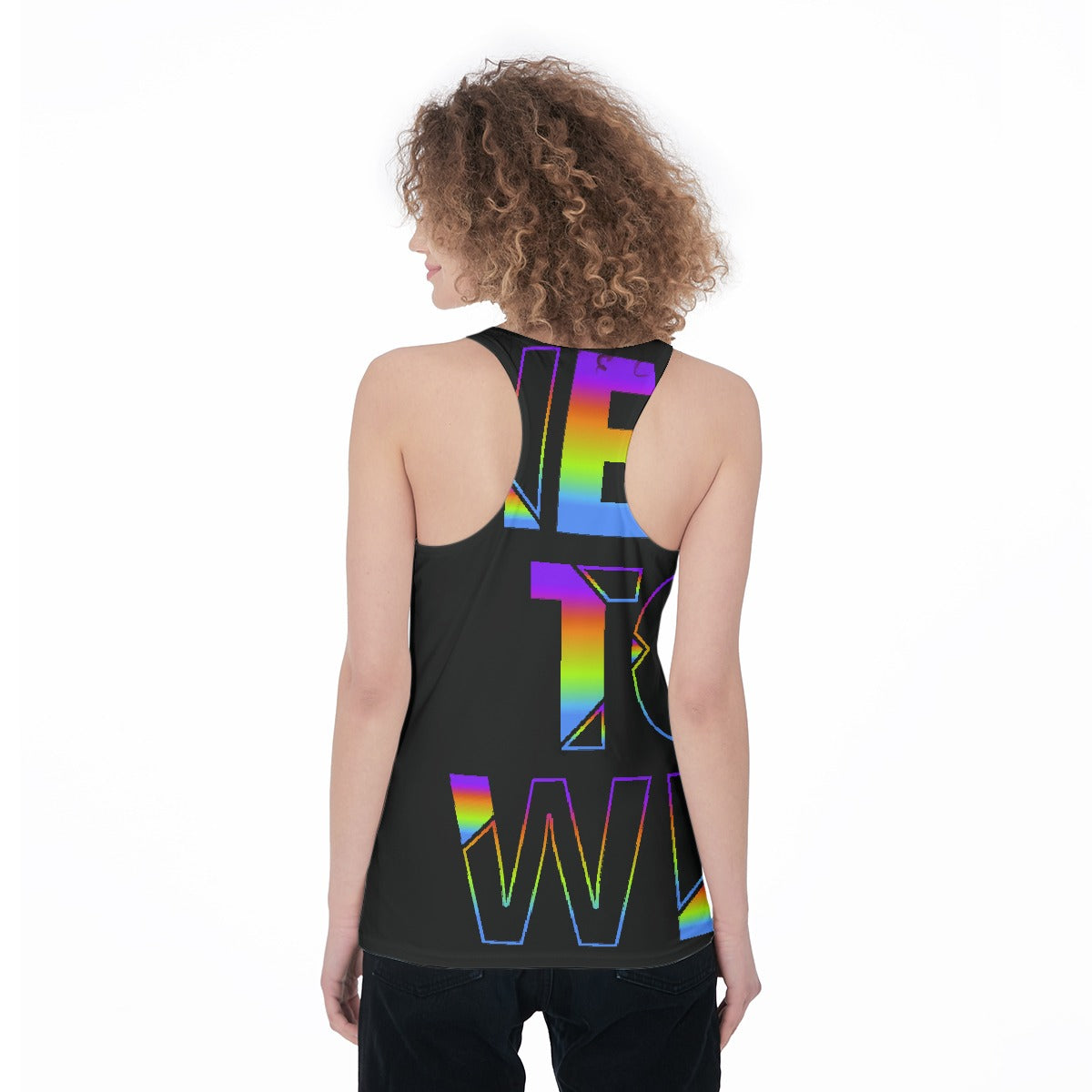 All-Over Print Women's Racerback Tank Top