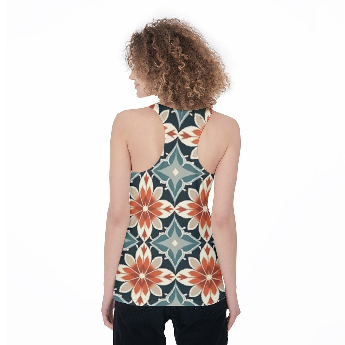 All-Over Print Women's Racerback Tank Top
