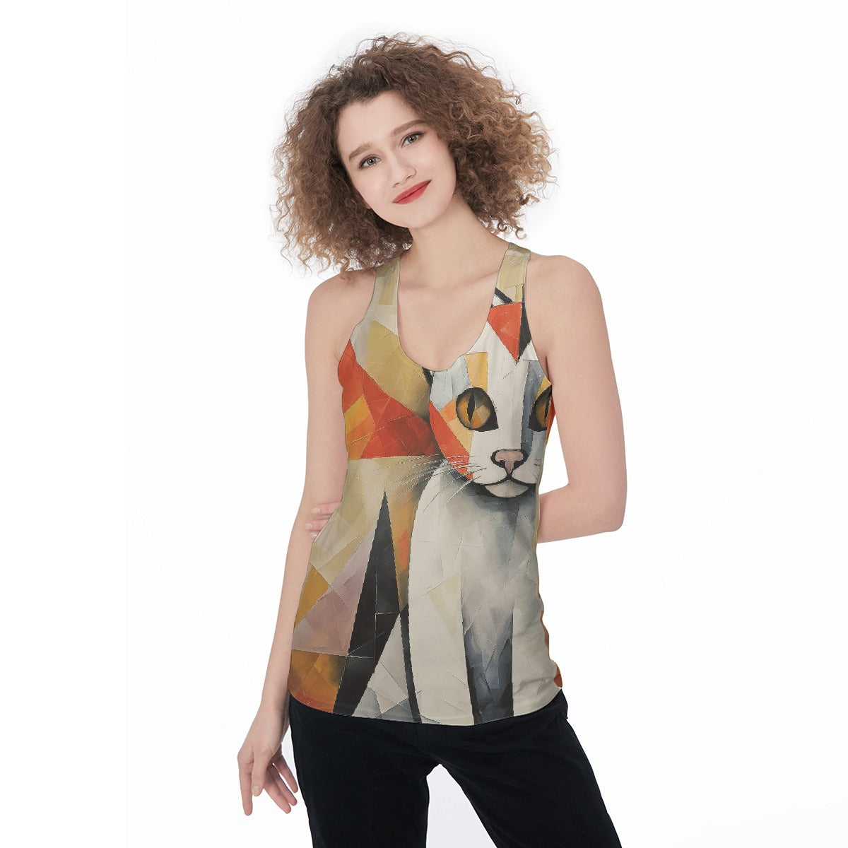 All-Over Print Women's Racerback Tank Top