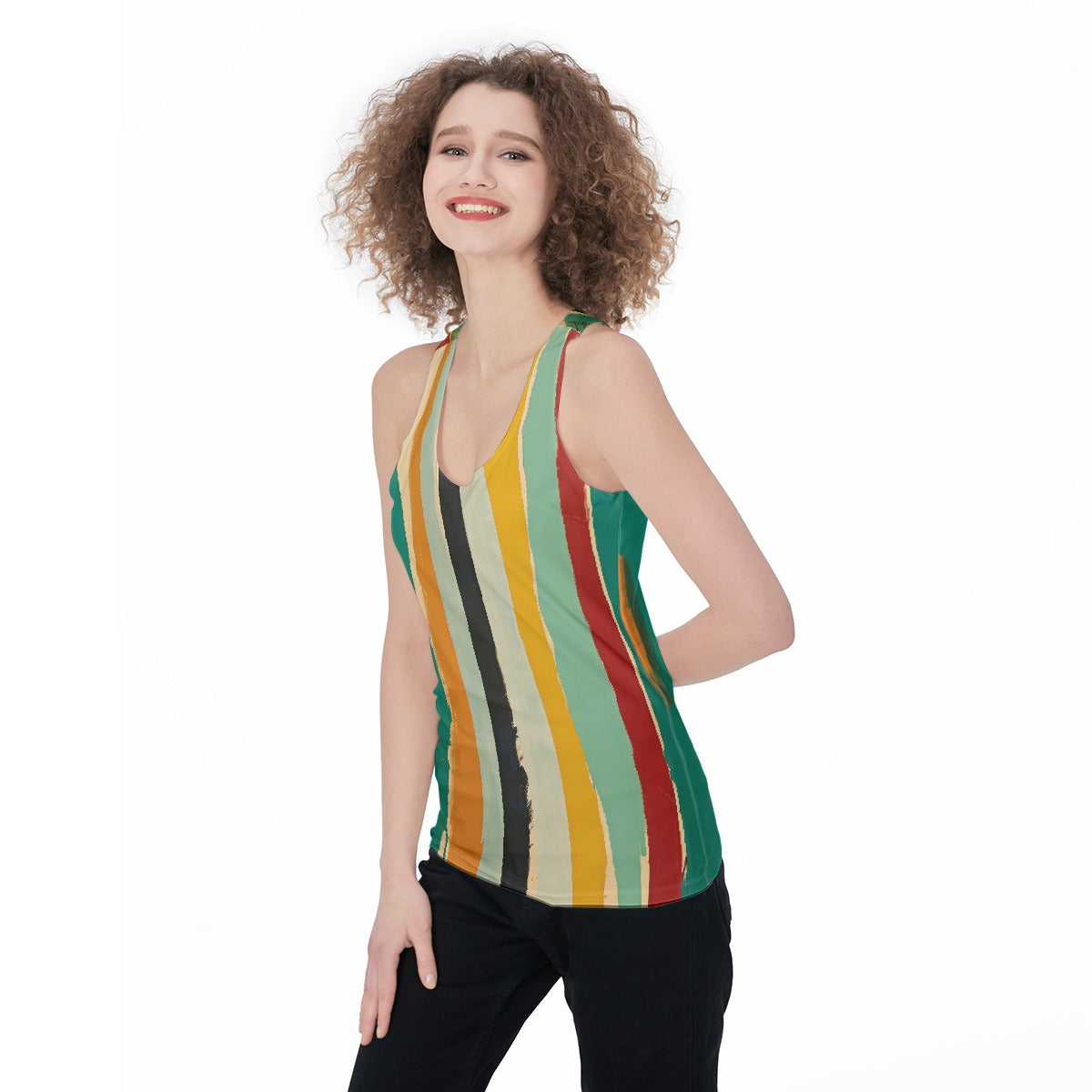 All-Over Print Women's Racerback Tank Top