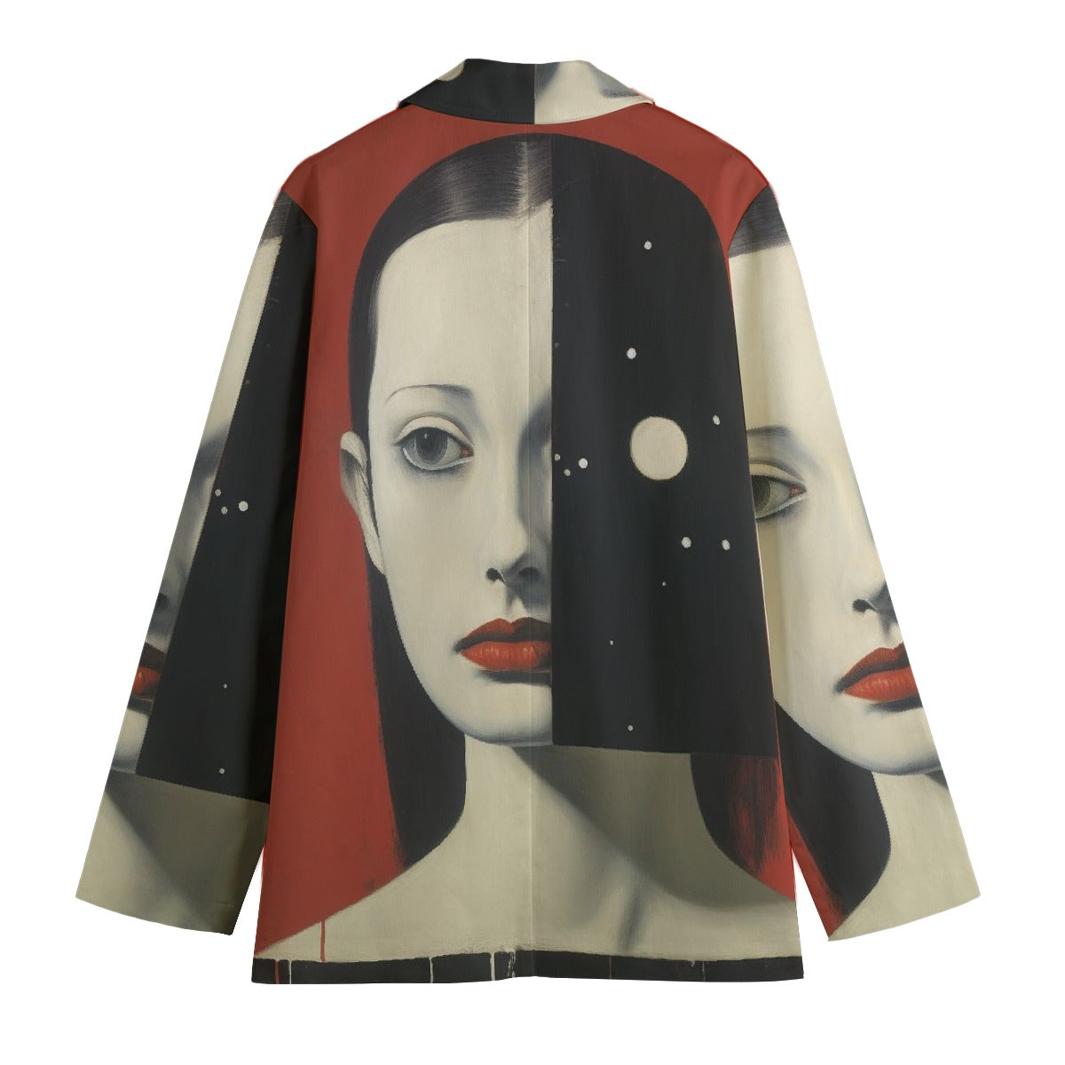 All-Over Print Women's Leisure Blazer