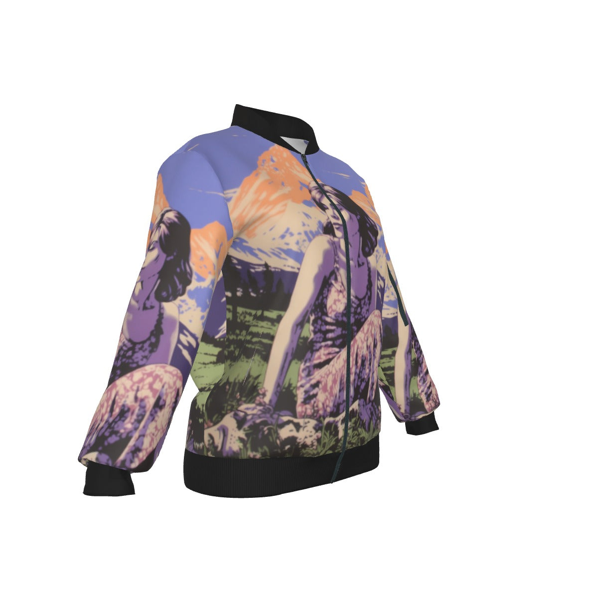 All-Over Print Women's Jacket