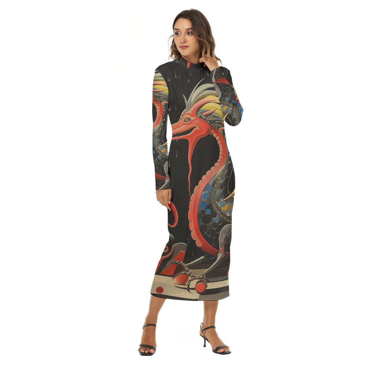 All-Over Print Women's Hip Dress