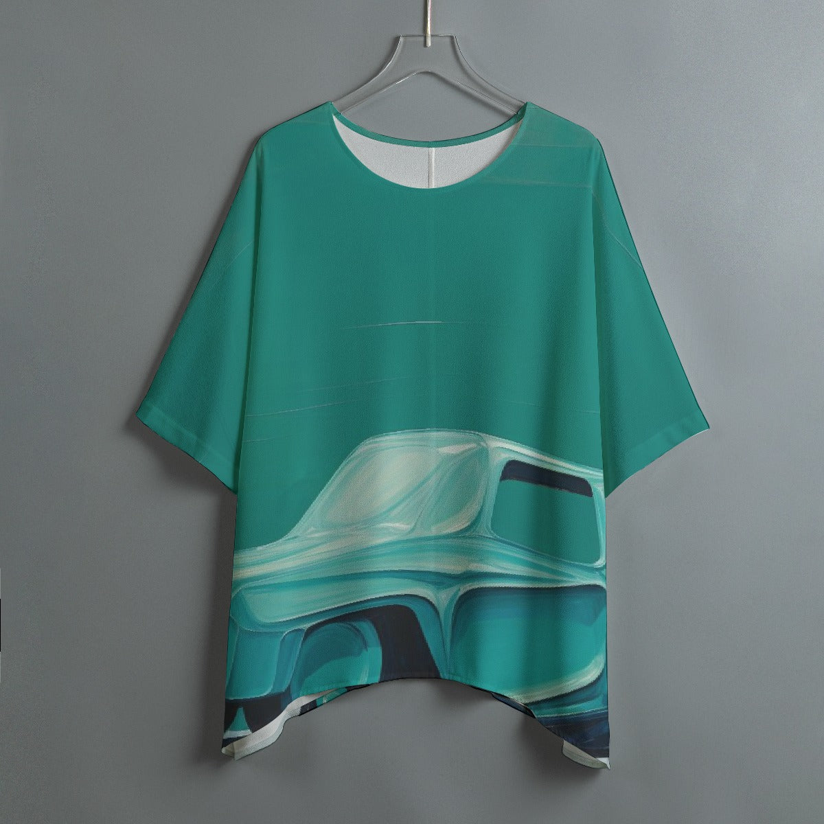 All-Over Print Women's Bat Sleeve Shirt