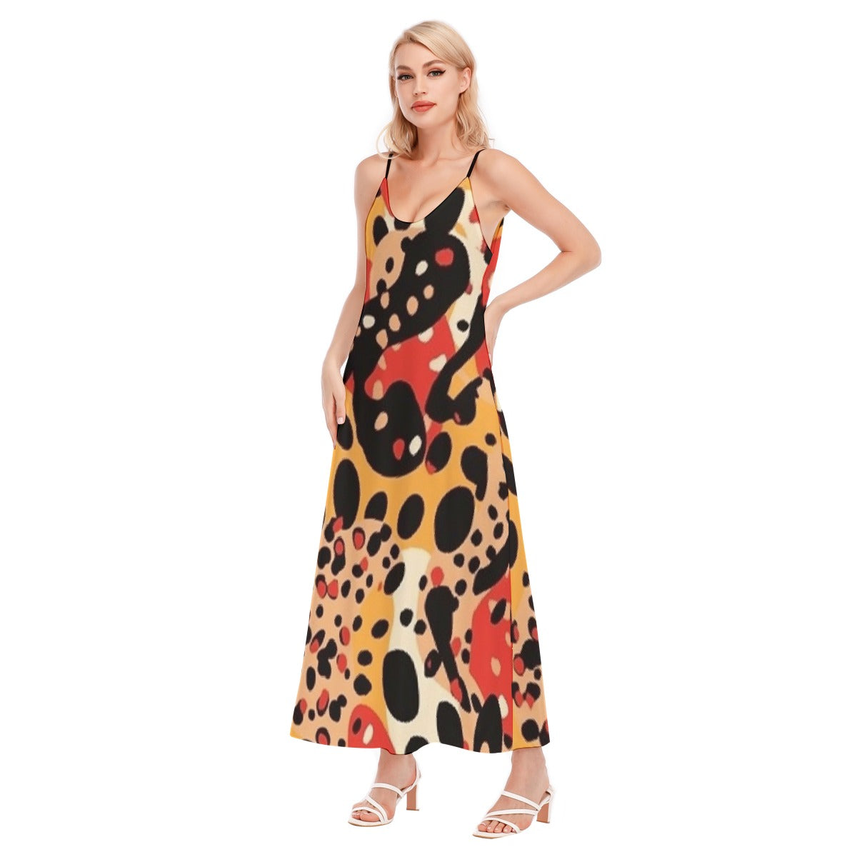 All-Over Print Women's Sling Dress
