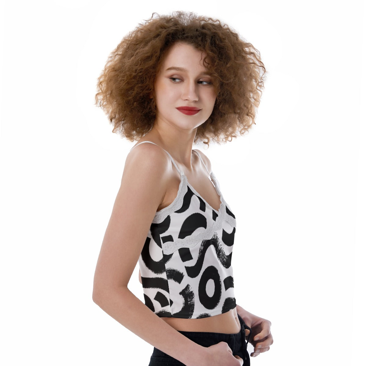 All-Over Print Women's Lace Camisole