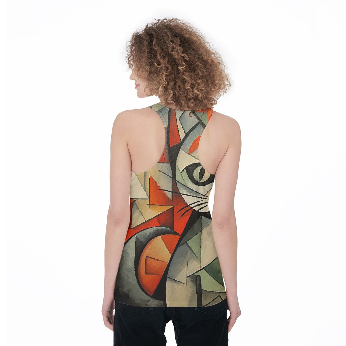 All-Over Print Women's Racerback Tank Top