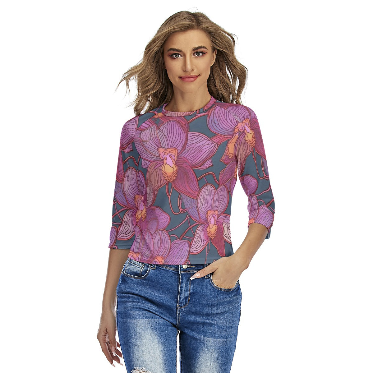 All-Over Print Women's Raglan Sleeves T-shirts