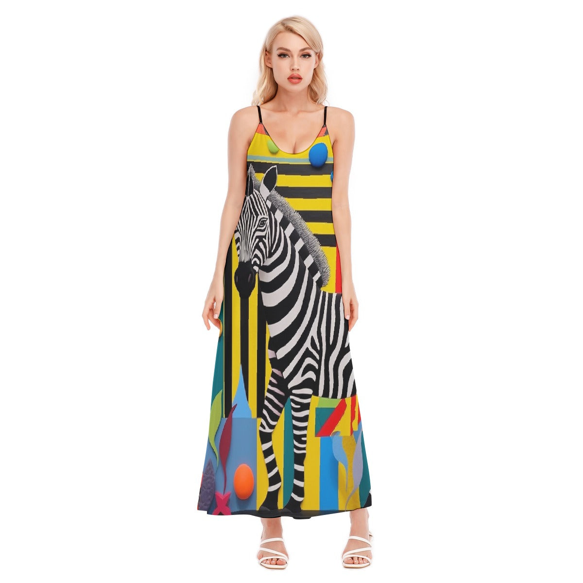 All-Over Print Women's Sling Dress