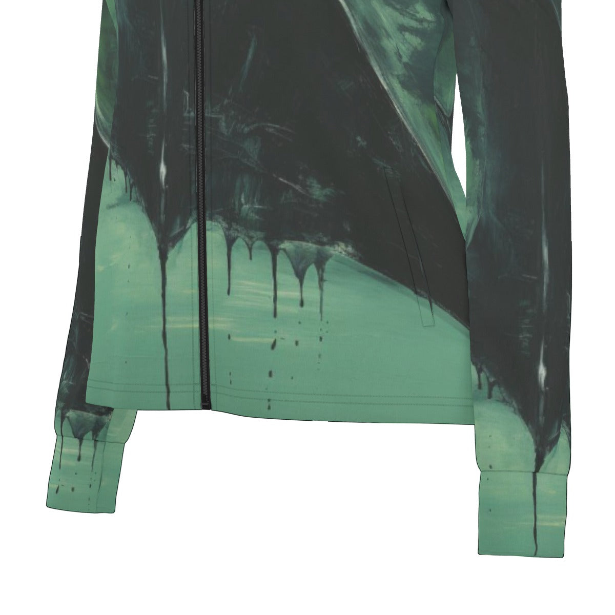 All-Over Print Women's Long Sleeve Thumbhole Jacket