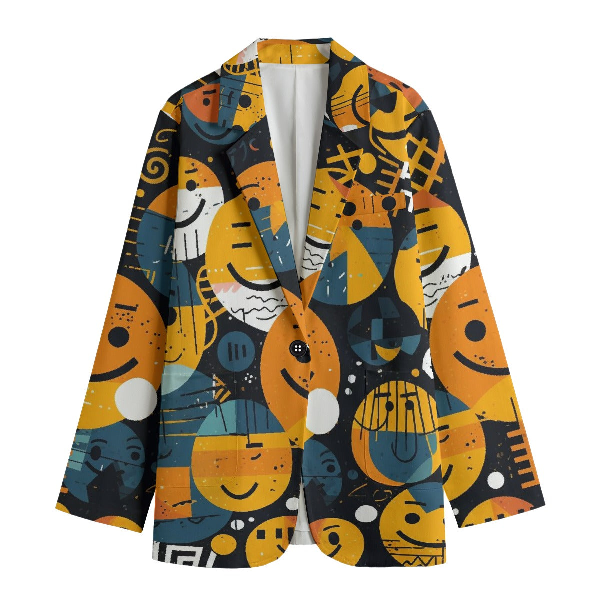All-Over Print Women's Leisure Blazer