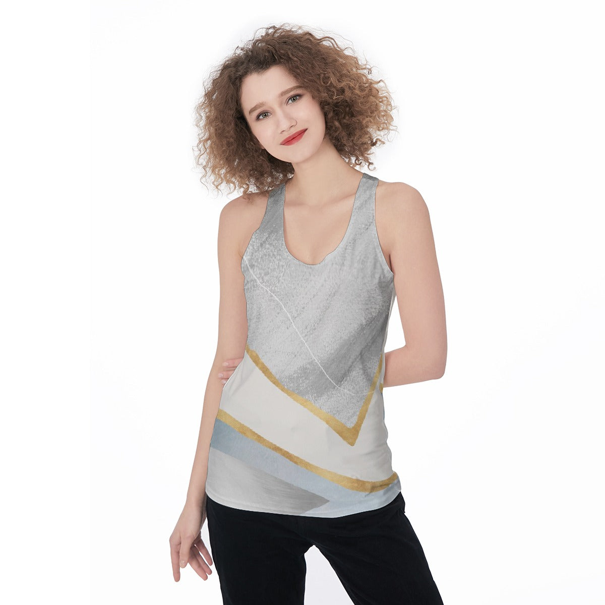 All-Over Print Women's Racerback Tank Top
