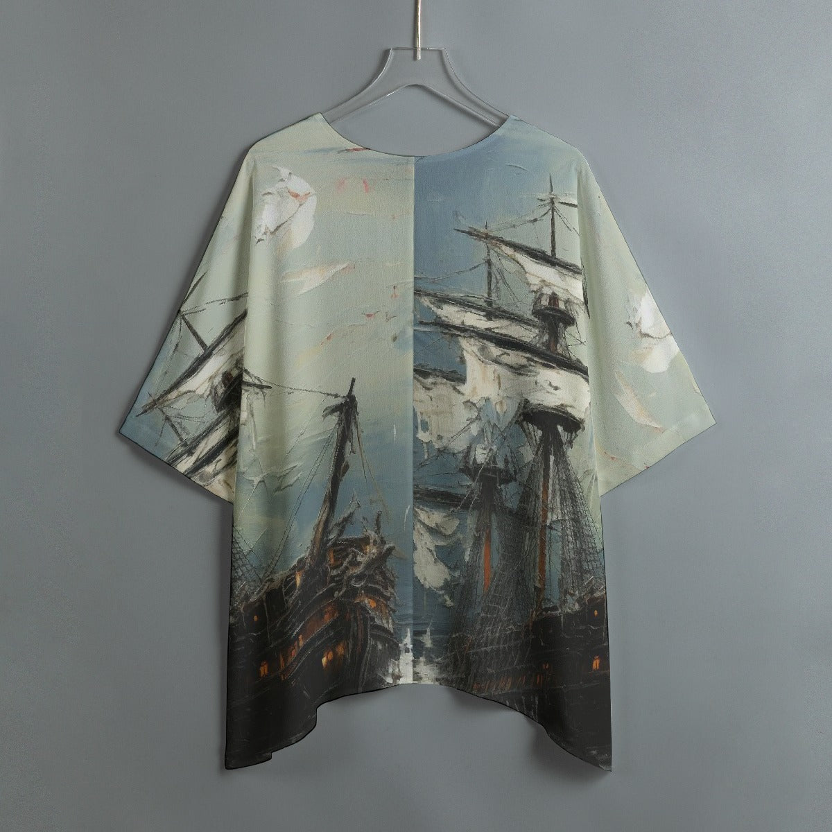 All-Over Print Women's Bat Sleeve Shirt
