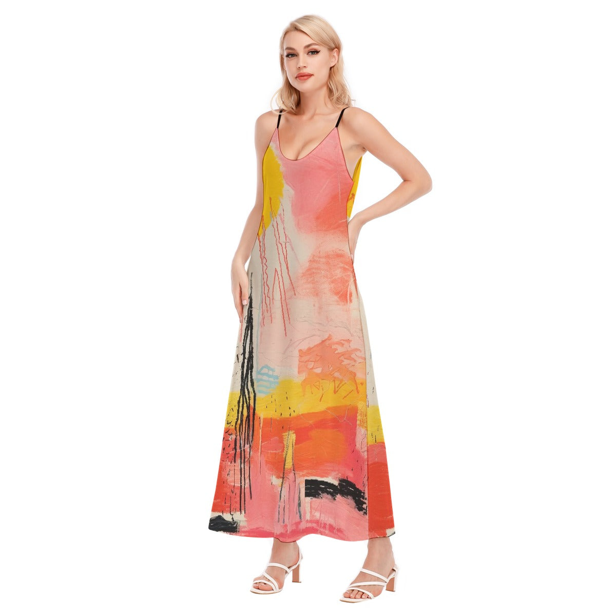 All-Over Print Women's Sling Dress