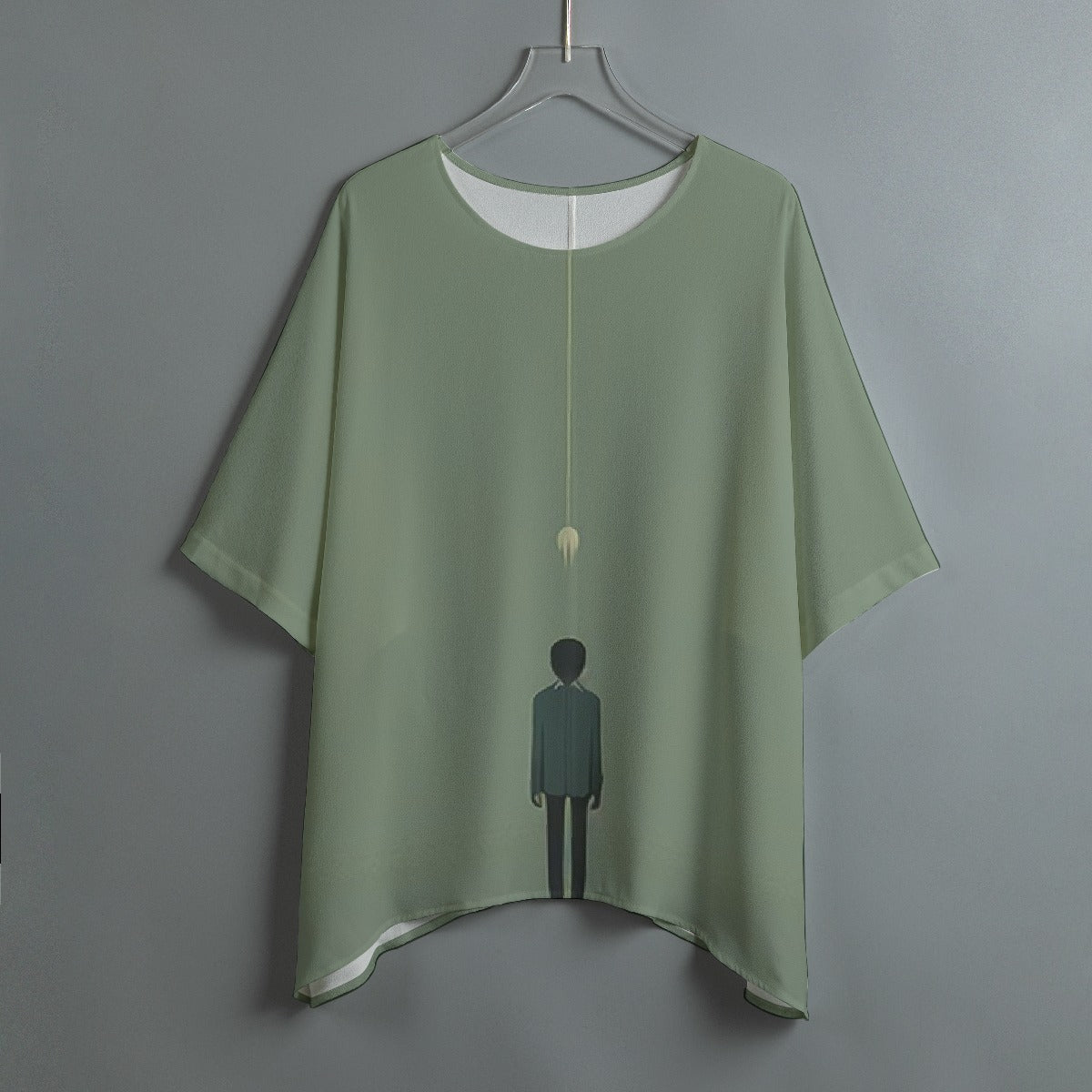 All-Over Print Women's Bat Sleeve Shirt