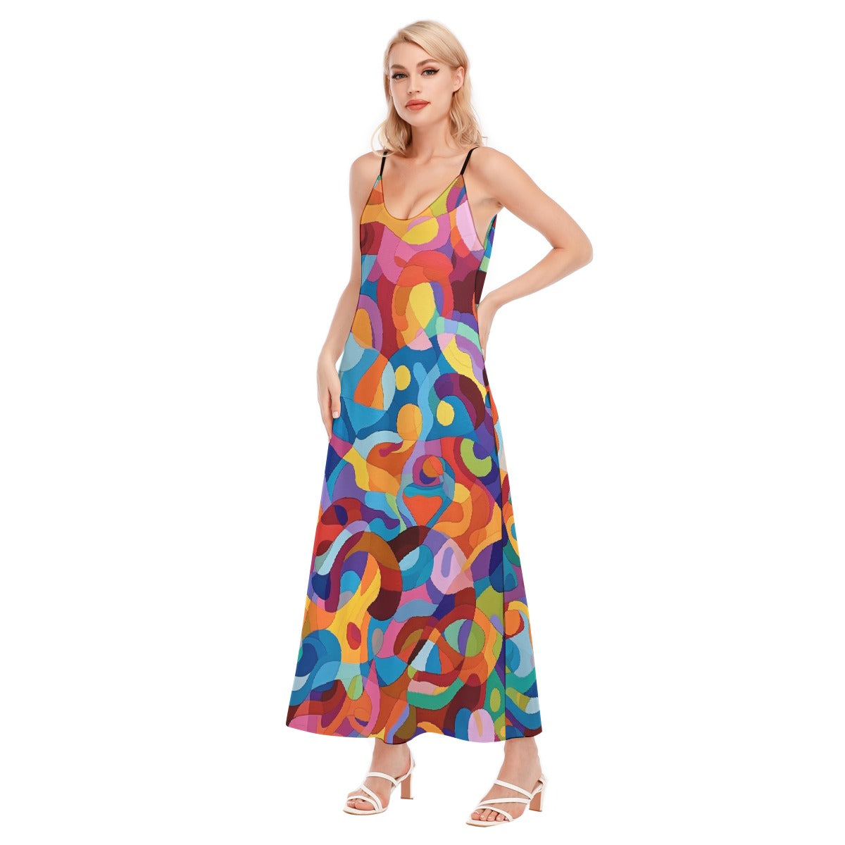 All-Over Print Women's Sling Dress