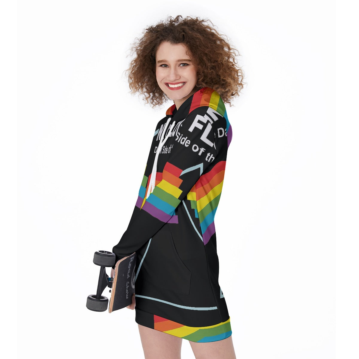 All-Over Print Women's Long Hoodie