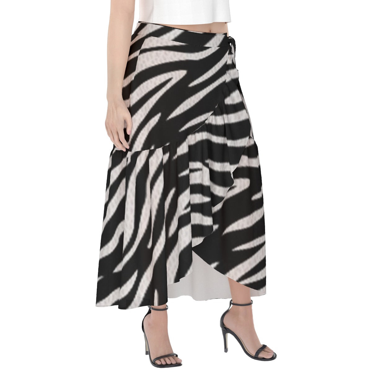 All-Over Print Women's Wrap Skirt